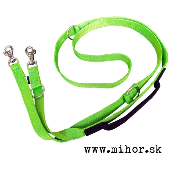 Zelený nylonový postroj - Image 2